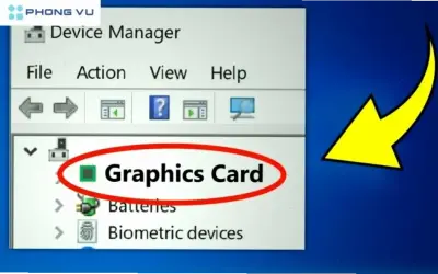 Tại sao máy tính không nhận card màn hình? Khắc phục ngay!