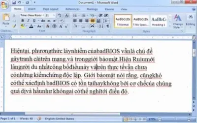 Hướng dẫn sửa lỗi phông chữ khi tải về: Khắc phục nhanh chóng!