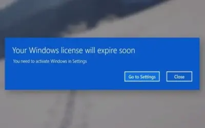 Fix Your Windows License Expire Soon Error Easily!