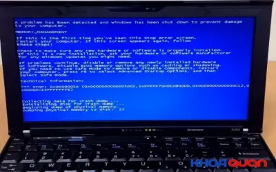 Cách sửa lỗi màn hình xanh Win 7 nhanh chóng!