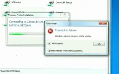 Tại sao máy tính không nhận máy in? Khắc phục ngay!