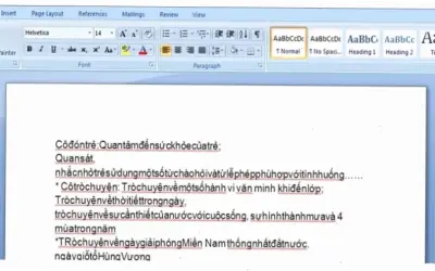 Cách sửa lỗi dính chữ trong Microsoft Word hiệu quả nhất