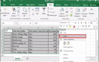 Sửa lỗi font chữ trong Excel: Hướng dẫn nhanh và hiệu quả!