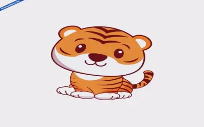 Khám phá Hình ảnh Con Hổ Chibi độc nhất và hấp dẫn, thôi thúc nhấp chuột!