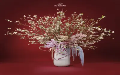 Tận Hưởng Vẻ Đẹp Hoa Đào Cắm Bình Trong Mùa Xuân Rực Rỡ