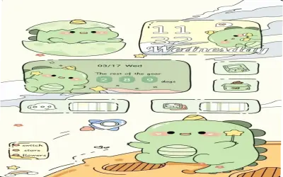 Hãy Khám Phá Hình Nền Khủng Long Cute Độc Đáo, Hấp Dẫn Và Thôi Thúc Bạn Nhấp Ngay!