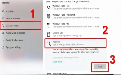 Cách Dễ Dàng Cài Mật Khẩu Bảo Mật Laptop Của Bạn
