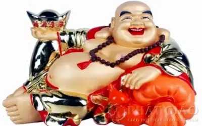 Hãy Khám Phá Bộ Sưu Tập Ảnh Phật Di Lặc Cầm Gậy Đầy May Mắn