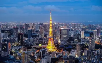 Khám Phá Hình Nền Thành Phố Tokyo Đầy Mê Hoặc Và Hiện Đại