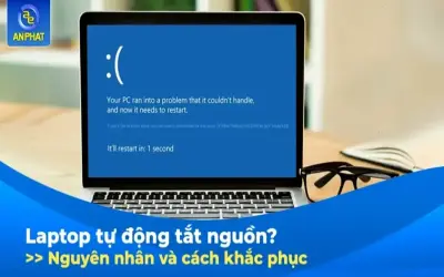 Tại sao máy tính tự tắt? 5 lý do chính và cách fix nhanh