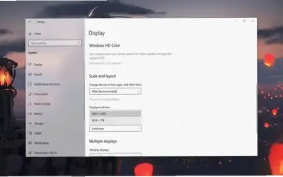 Khám phá cách kiểm tra độ phân giải màn hình laptop dễ dàng!