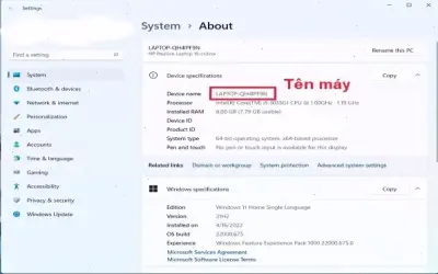 Hướng Dẫn Cách Biết Tên Laptop Dễ Dàng Và Nhanh Chóng