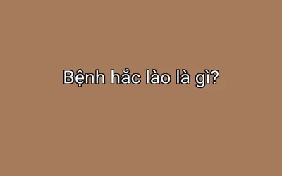 Bệnh hắc lào là gì?