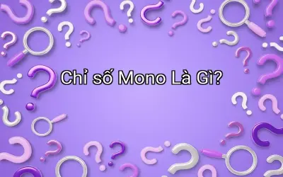 Chỉ số Mono Là Gì?