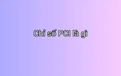 Chỉ số PCI là gì