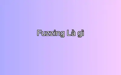 Fuzzing Là gì