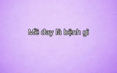 Mề đay là bệnh gì