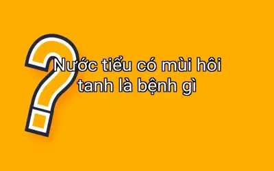 Nước tiểu có mùi hôi tanh là bệnh gì