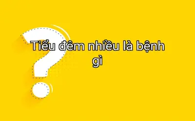 Tiểu đêm nhiều là bệnh gì