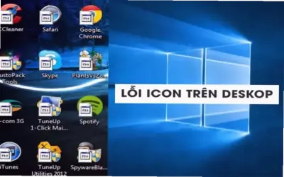 Khắc phục lỗi icon biến thành biểu tượng khác dễ dàng
