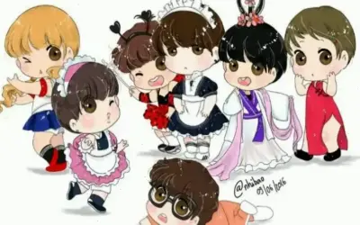 Khám Phá Avatar BTS Chibi Độc Đáo! Hấp Dẫn Và Siêu Dễ Thương Ngay!