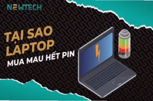 Tại sao Laptop Mới Mua Lại Nhanh Hết Pin? Bí Quyết Khắc Phục