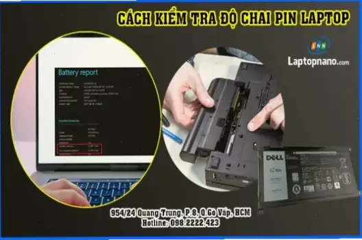 Cách Dễ Dàng Kiểm Tra Pin Laptop Chính Hãng Để Bảo Vệ Thiết Bị
