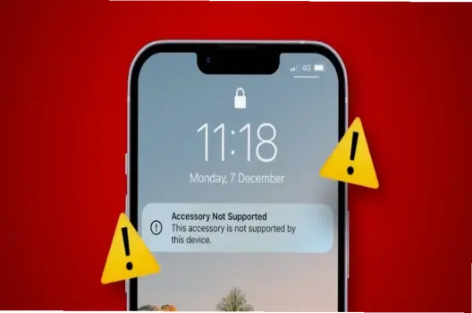 Khắc phục lỗi iPhone không nhận phụ kiện chỉ trong 5 phút