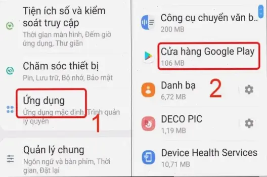 Hướng dẫn chi tiết sửa lỗi không tải ứng dụng trên Google Play