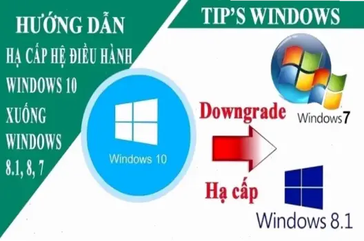 Hướng dẫn hạ Win 8.1 xuống Win 7 cho laptop: Cách dễ dàng và an toàn 