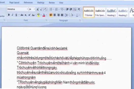 Hướng dẫn khắc phục lỗi dính chữ trong Word 2007 khi tải file hiệu quả