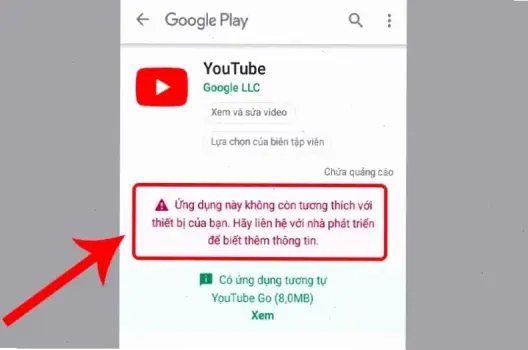 Hướng Dẫn Sửa Lỗi Thiết Bị Không Tương Thích Nhanh Chóng
