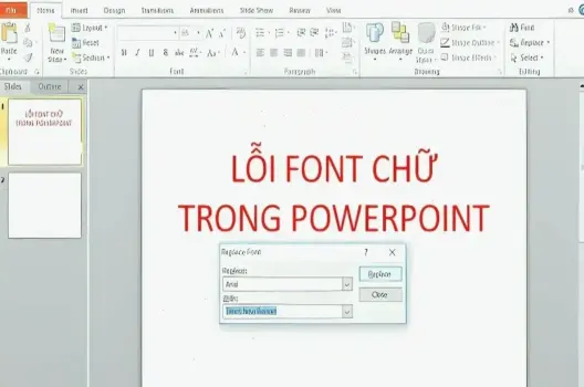Hướng Dẫn Khắc Phục Lỗi Font Chữ PowerPoint Khi Tải Về Dễ Dàng