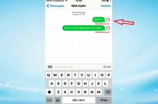 Khám phá lý do không gửi được tin nhắn và cách khắc phục hiệu quả