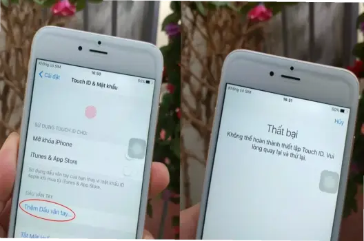 Sửa Lỗi Vân Tay iPhone 7 Plus: Hướng Dẫn Đơn Giản Hiệu Quả