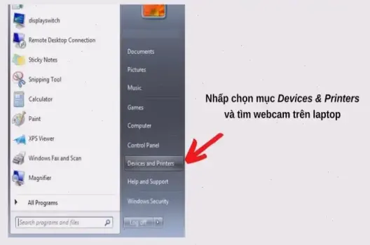 Hướng Dẫn Kiểm Tra Camera Laptop Windows 7 Dễ Dàng Nhanh Chóng