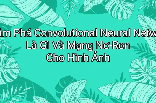Khám Phá Convolutional Neural Network Là Gì Và Mạng Nơ-Ron Cho Hình Ảnh