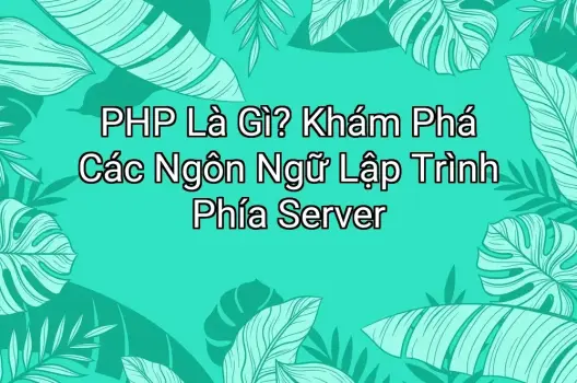 PHP Là Gì? Khám Phá Các Ngôn Ngữ Lập Trình Phía Server