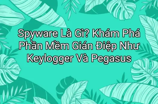 Spyware Là Gì? Khám Phá Phần Mềm Gián Điệp Như Keylogger Và Pegasus