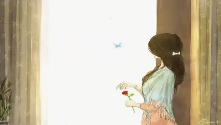 Hãy Khám Phá Vẻ Đẹp Độc Đáo Của Cô Gái Anime Quay Lưng!