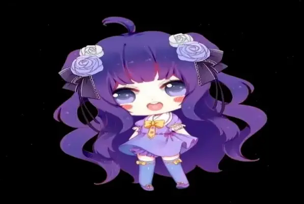 Khám Phá Avatar Màu Tím Anime Cute Độc Đáo, Hấp Dẫn!