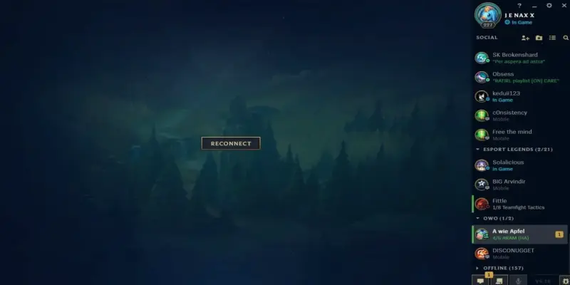 Sửa Lỗi Kết Nối Lại Liên Minh Huyền Thoại Ngay Hôm Nay!