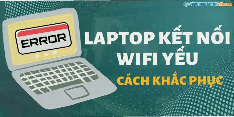Tại Sao Laptop Bắt WiFi Yếu? Khắc Phục Ngay Hôm Nay!