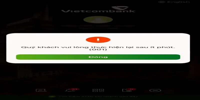 Khắc phục ngay lỗi đăng nhập Internet Banking Vietcombank!