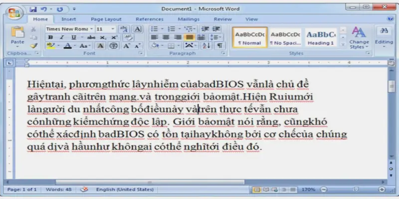 Cách sửa lỗi dính chữ trong Word hiệu quả chỉ trong 5 phút!