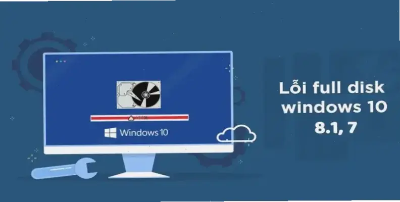 Hướng dẫn sửa lỗi full disk Windows 10 nhanh chóng!