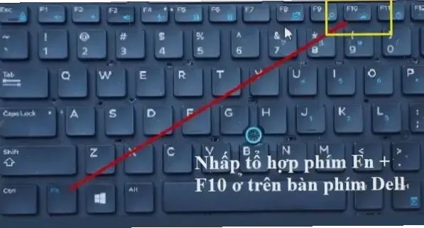 Hướng dẫn nhanh chóng mở đèn bàn phím laptop Toshiba