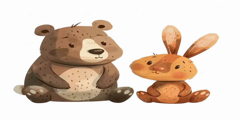 Khám Phá Hình Avatar Gấu Và Thỏ Cute, Độc Nhất Và Hấp Dẫn!