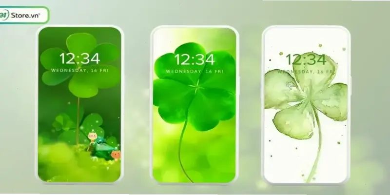 Khám phá hình nền cỏ 4 lá độc nhất cho mệnh Kim, thôi thúc bạn nhấp ngay!