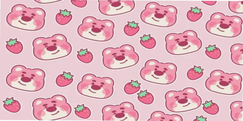 Hình Nền Gấu Dâu Lotso Độc Đáo, Hấp Dẫn – Thôi Thúc Nhấp Ngay!